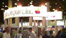 Apple booth